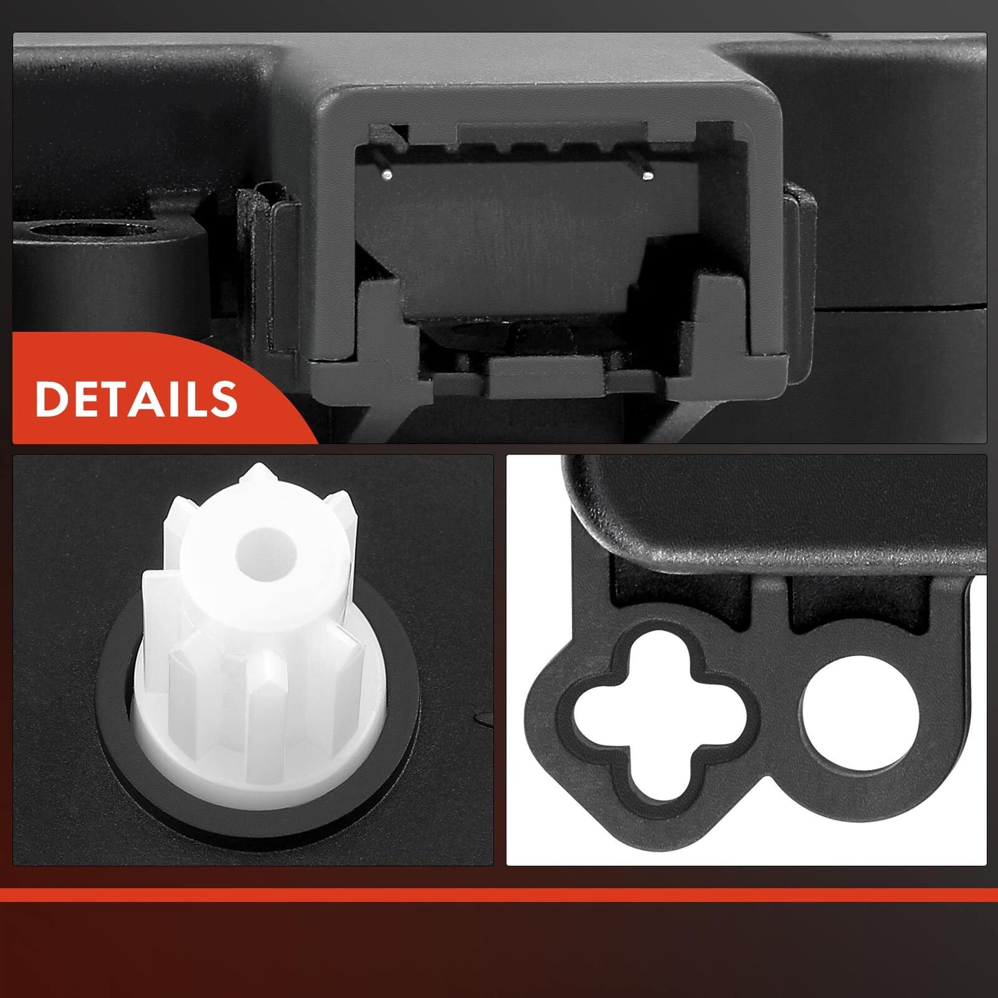 Heater A/C Blend Air Door Actuator w/2-pin for Ford Fiesta 2011-2019 BE8Z19E616A