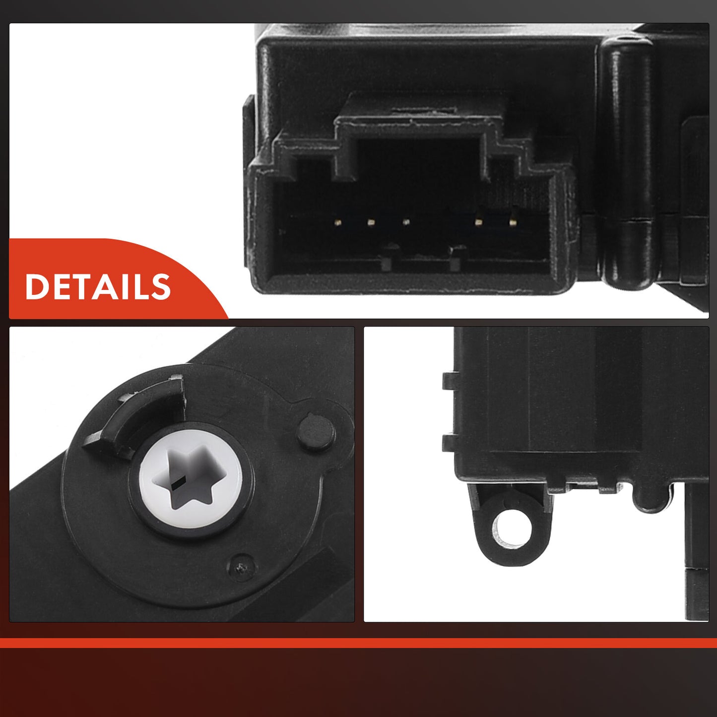 HVAC Heater Blend Door Actuator 604-854 for Volkswagen Passat CC Main 3C0907511