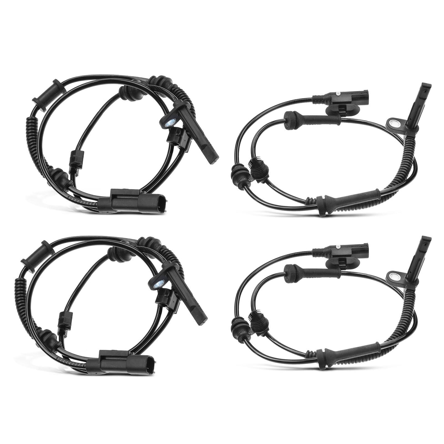 New 4x Front & Rear ABS Wheel Speed Sensor for Jeep Cherokee 2014-2020 2.4L 3.2L