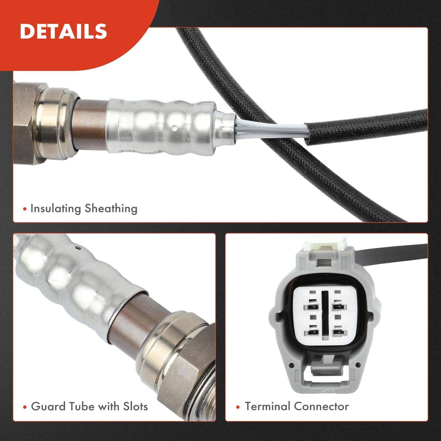 Downstream O2 Oxygen Sensor for Toyota Highlander 2005-2007 2015-2019 2.4L 2.7L