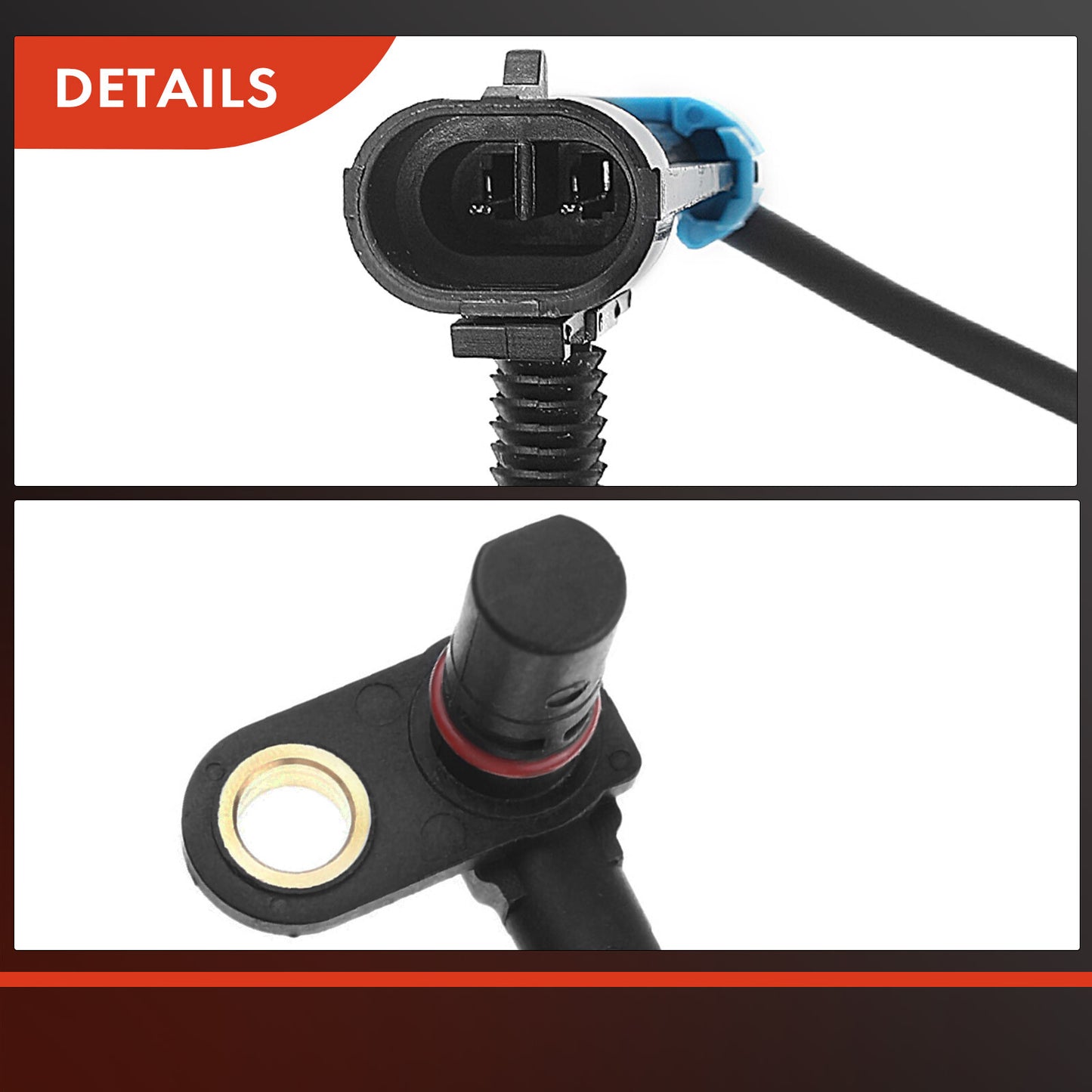 ABS Wheel Speed Sensor for Hummer H3 2006-2010 H3T 2009-2010 Rear Left or Right