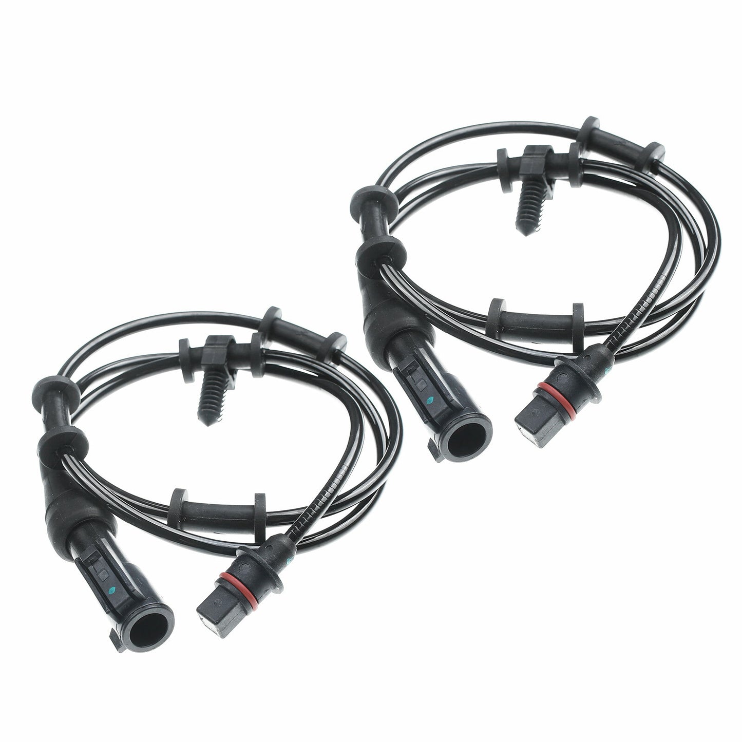 2Pcs Front ABS Wheel Speed Sensor w/ 2-Pins for Jaguar S-Type 2008 XF 2009-2012