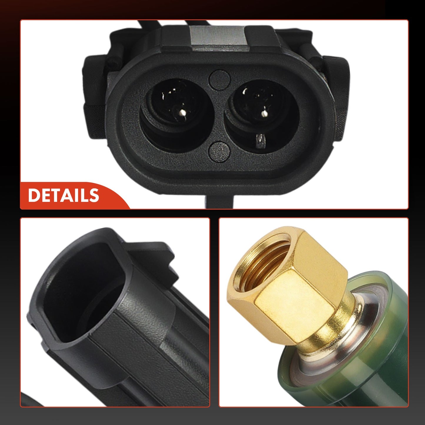 MAP Manifold Absolute Pressure Sensor for Fiat 500 2012-2017 L4 1.4L Naturally