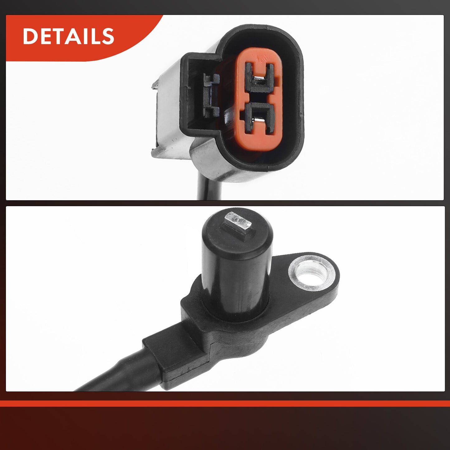 4x Front & Rear ABS Wheel Speed Sensors for Mitsubishi Lancer 2003-2006 L4 2.0L