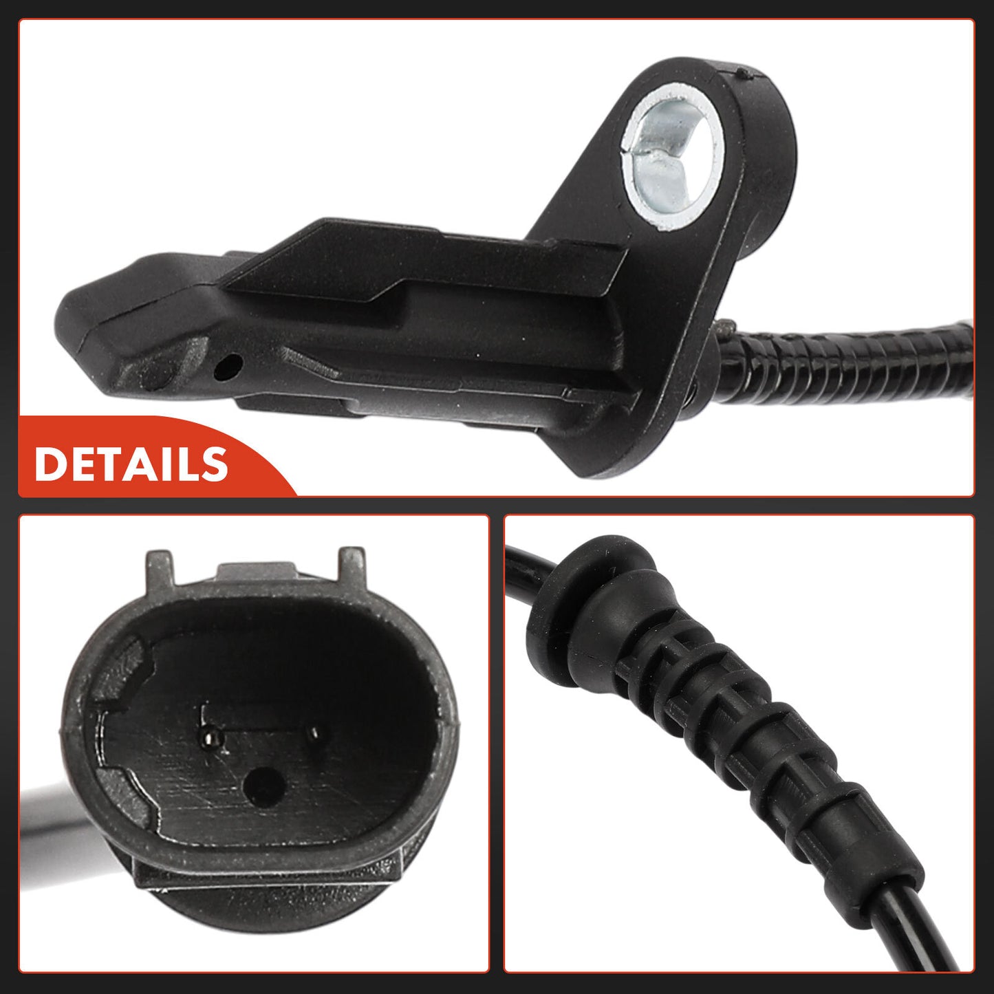 4x Front & Rear ABS Wheel Speed Sensor for BMW X1 F48 Cooper Clubman Countryman