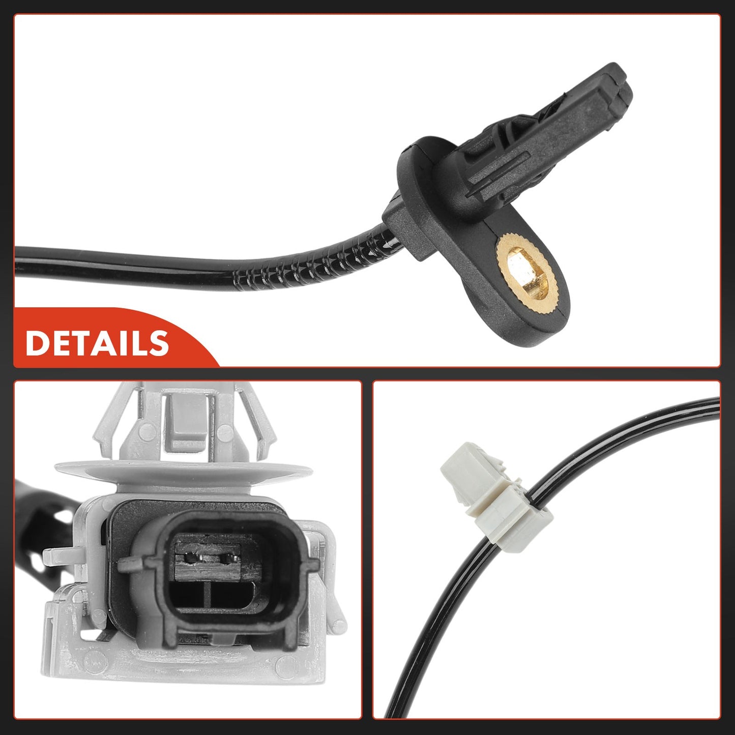 Front Left & Right ABS Wheel Speed Sensor for Acura RDX 2019-2021 57455TJBA02