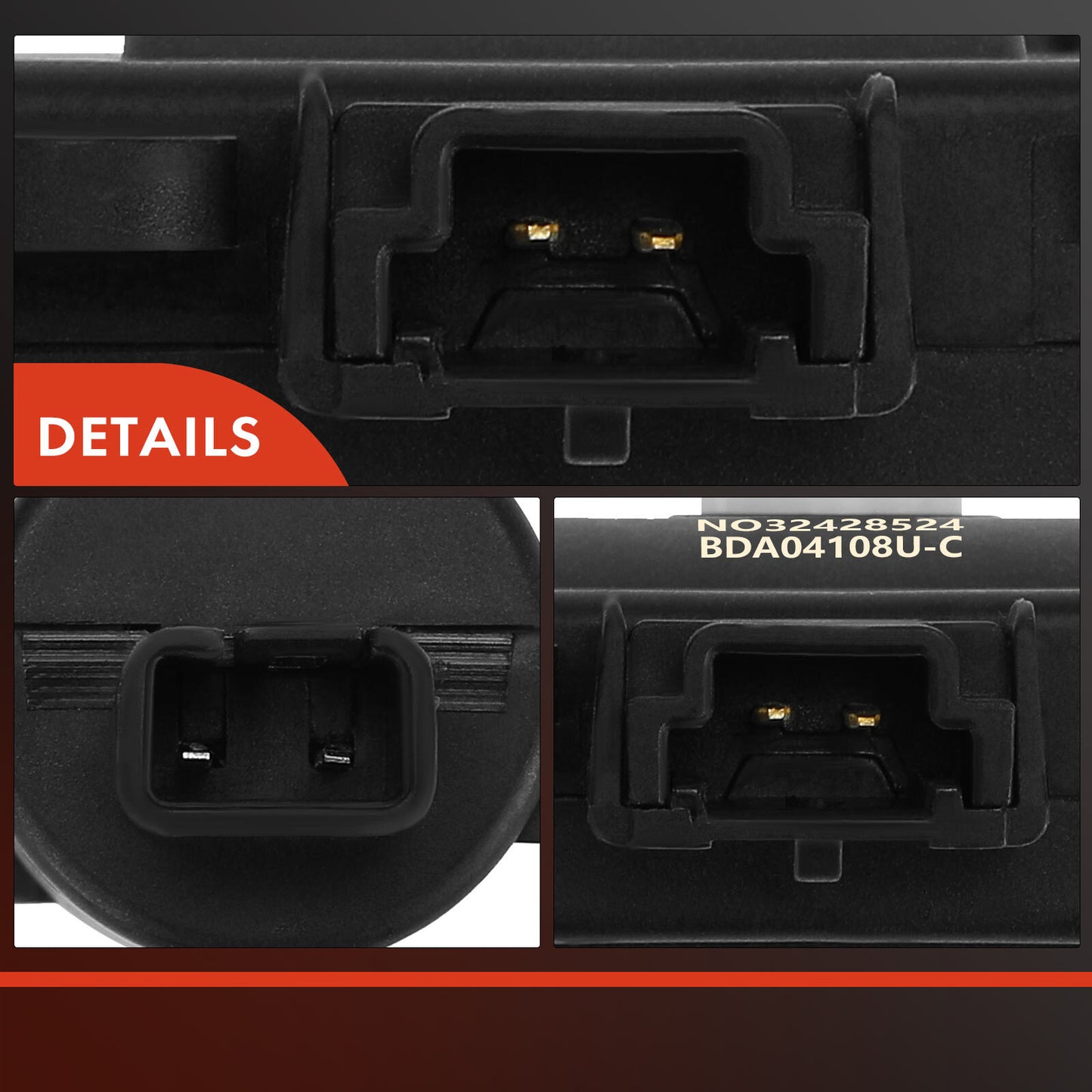 3pcs Air Inlet & Temperature & Mode Blend Door Actuator for Chevy Impala Malibu