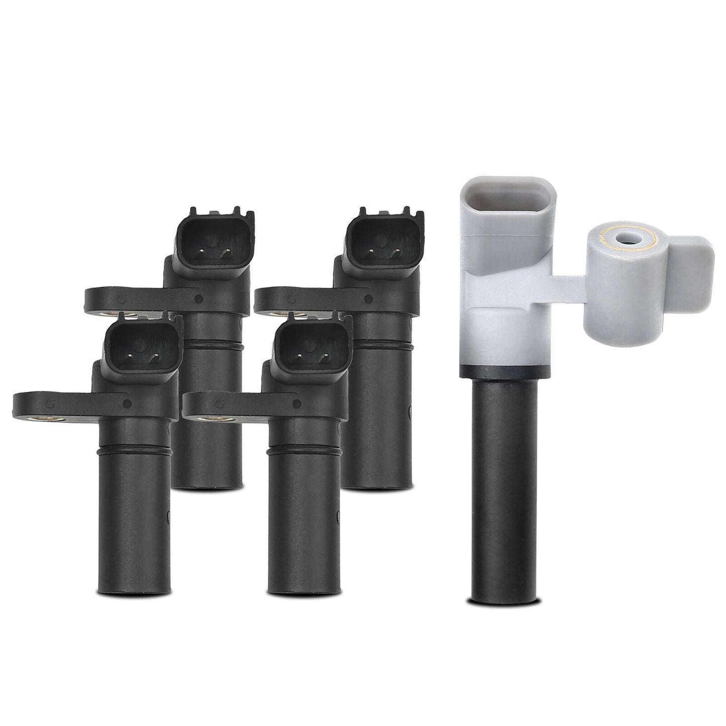 4x Camshaft & 1x Crankshaft Position Sensor for Ford Flex 2013 V6 3.5L Naturally