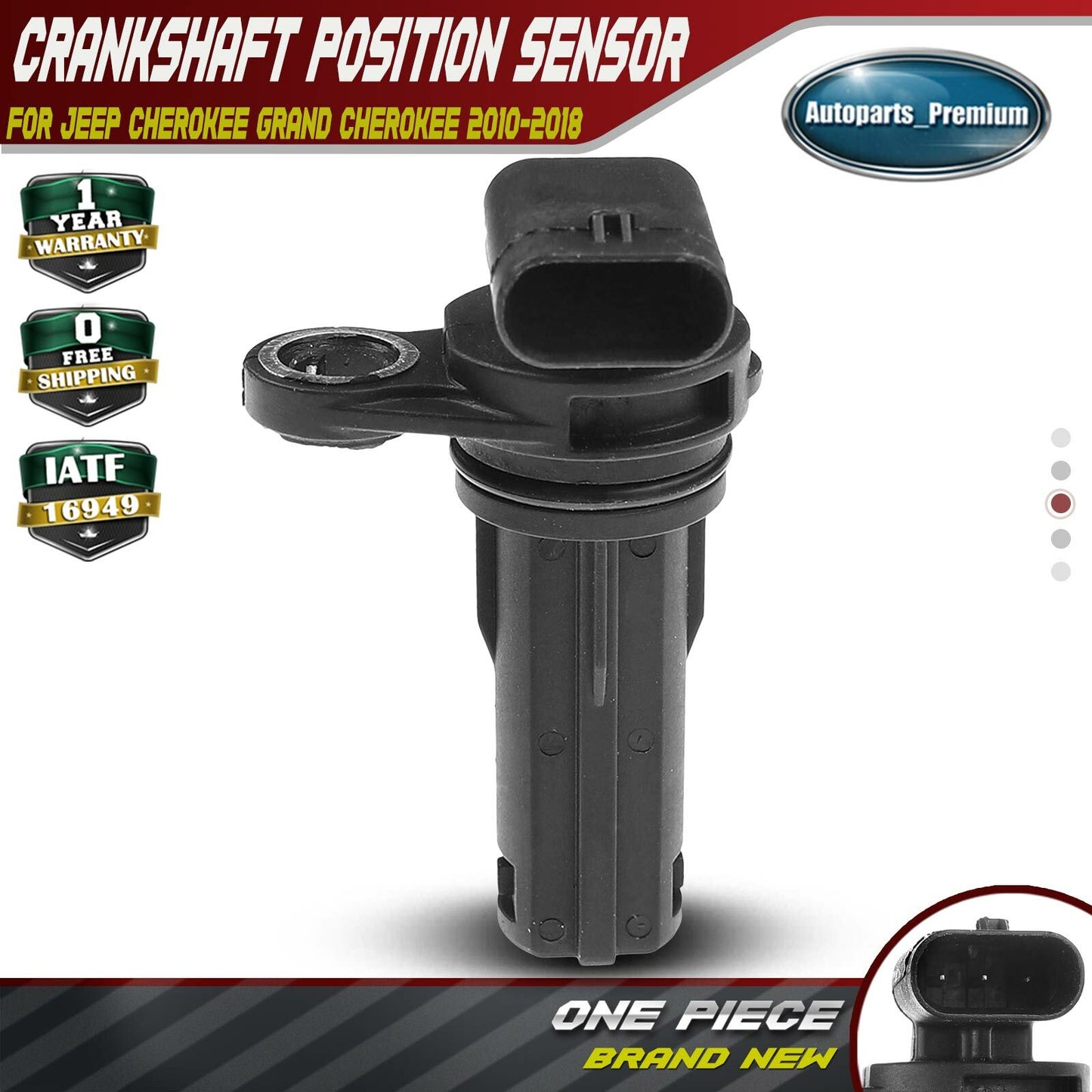 Engine Crankshaft Position Sensor for Ram 1500 Jeep Grand Cherokee Chrysler 200