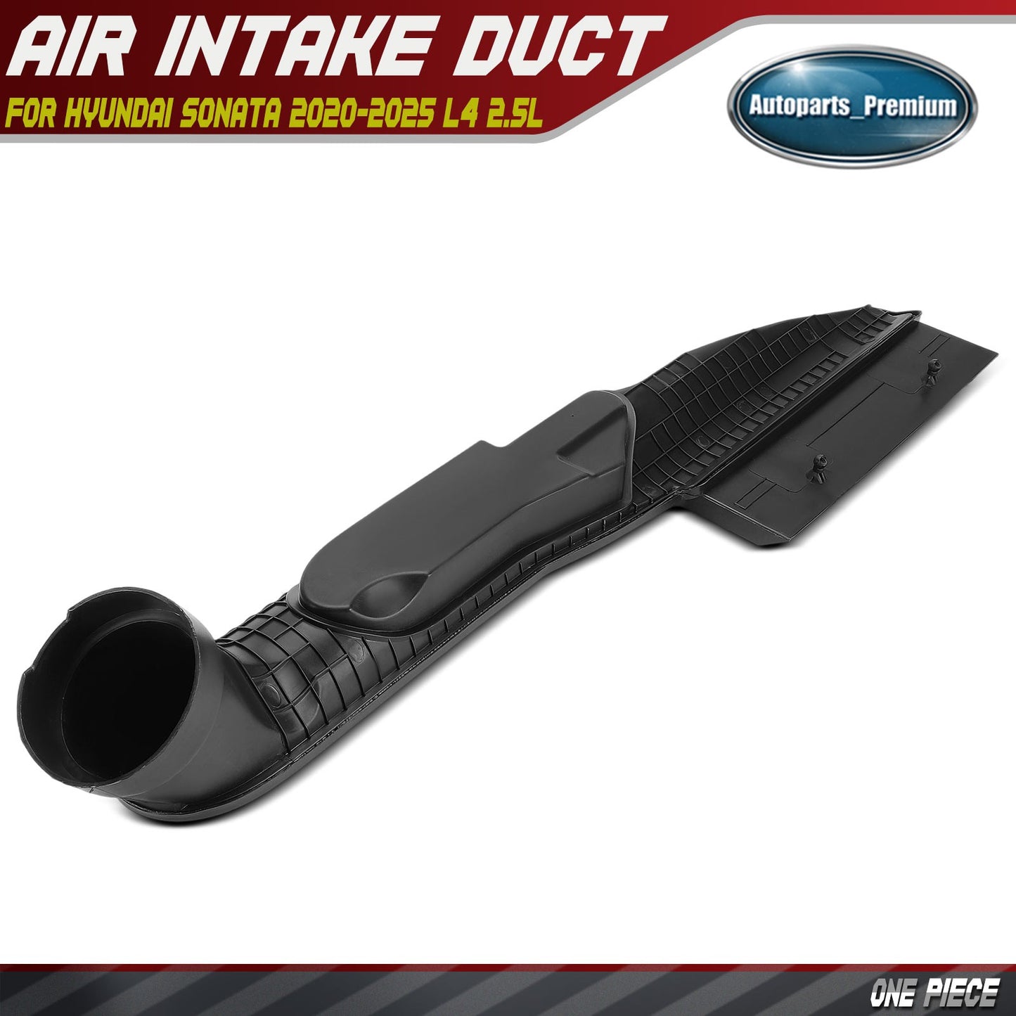 Air Cleaner Intake Duct for Hyundai Sonata 2020-2025 L4 2.5L Naturally Aspirated