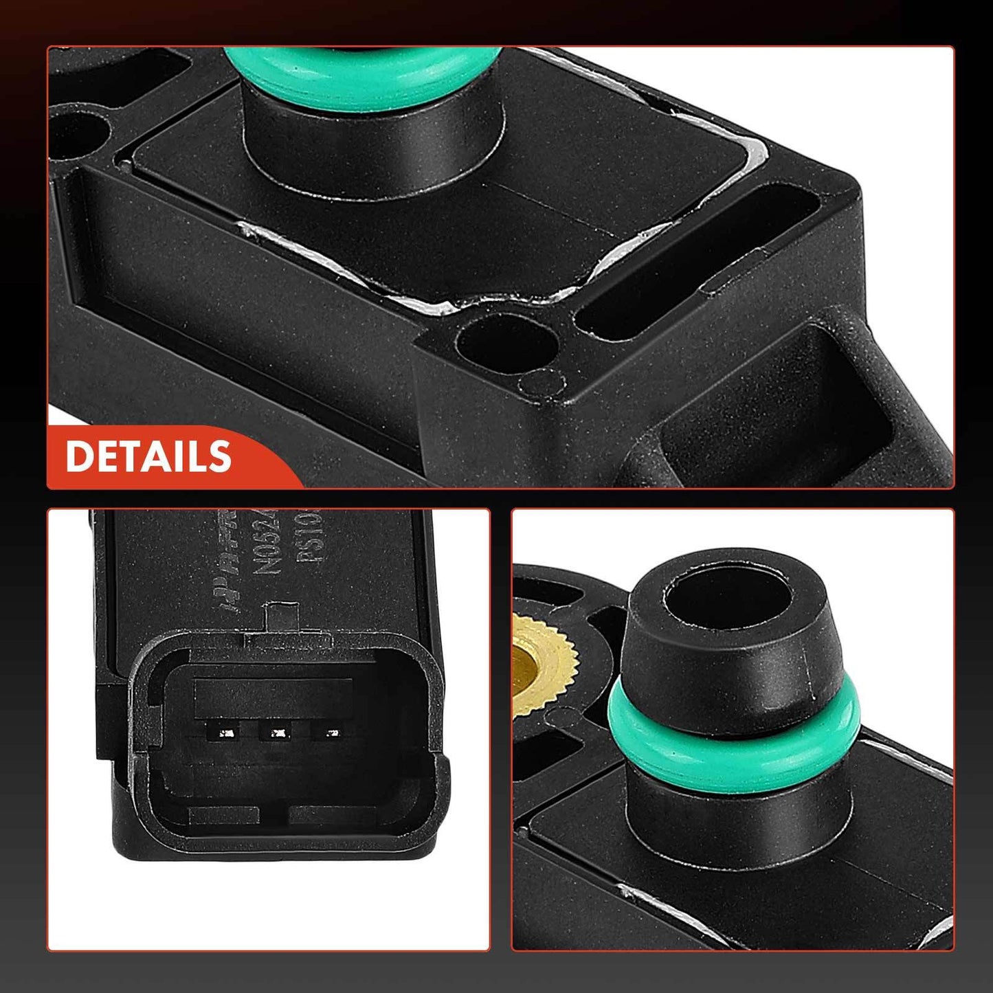1x Manifold Pressure (MAP) Sensor for Mini Cooper 2007 2008 2009 2010 L4 1.6L