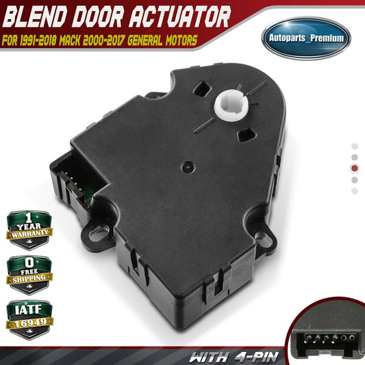 Air Vent Blend Door Lever Actuator for Buick Cadillac Chevrolet GMC Pontiac Mack