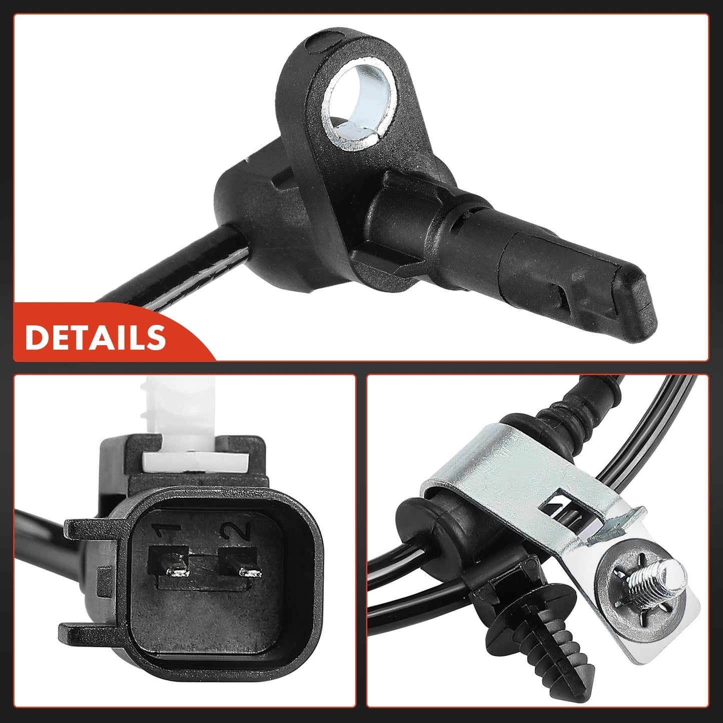 2x Front Left & Right ABS Speed Sensor for Chevy Colorado GMC Canyon 2015-2022