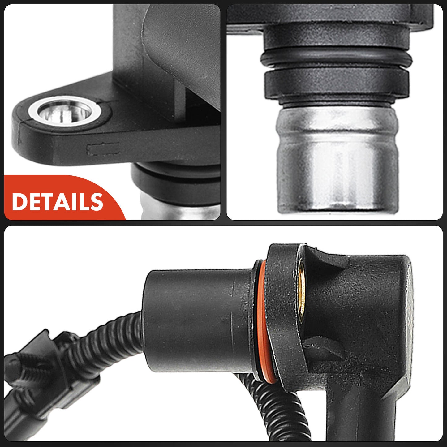 2x Camshaft & 1x Crankshaft Position Sensor for Volkswagen EuroVan 2000 V6 2.8L