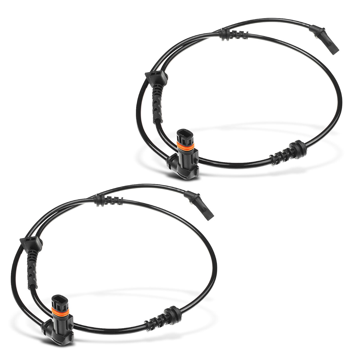 2x Front ABS Wheel Speed Sensor for Benz CL550 09-10 S450 08-10 S550 07-13 S350