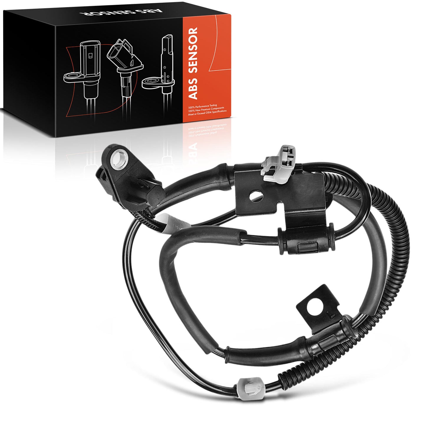 1pc Front Left Driver ABS Wheel Speed Sensor for Kia Forte 2010-2013 2.0L 2.4L