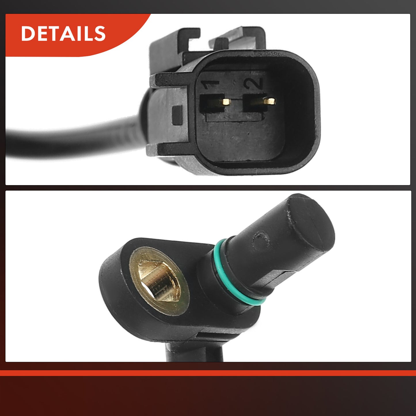 ABS Wheel Speed Sensor for Dodge Ram 2500 3500 2006-2008 4WD Front Left / Right