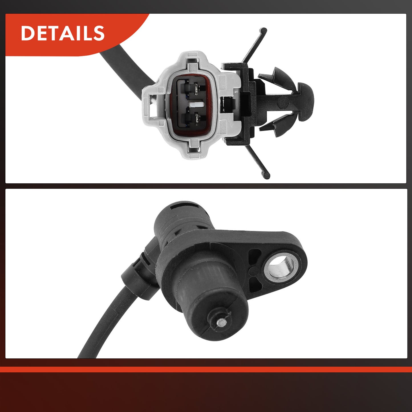 2Pcs Front Side ABS Wheel Speed Sensor for Toyota Corolla 1996-2002 L4 1.6L 1.8L