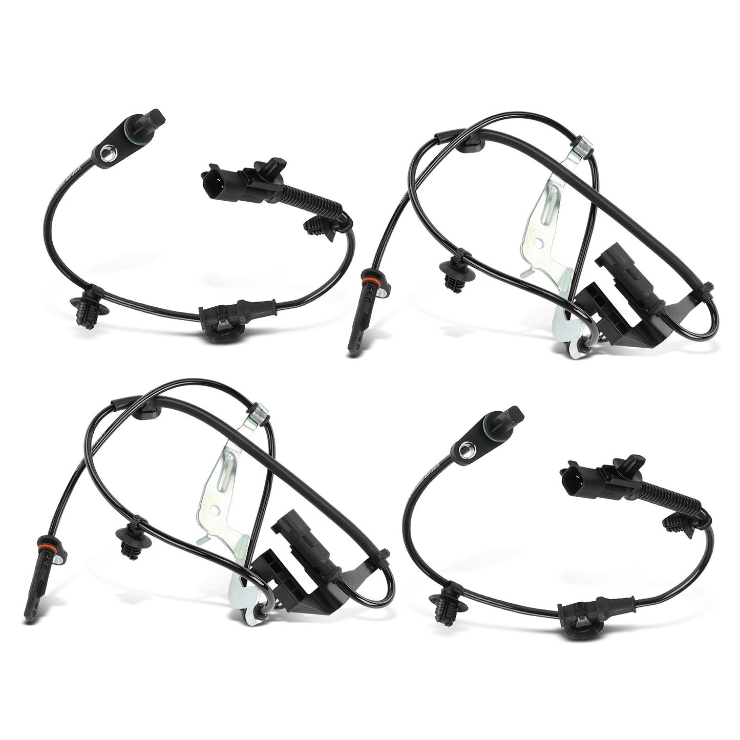 4x Front & Rear ABS Wheel Speed Sensor for Ford Ranger 2019 2020 2021 2022 2023