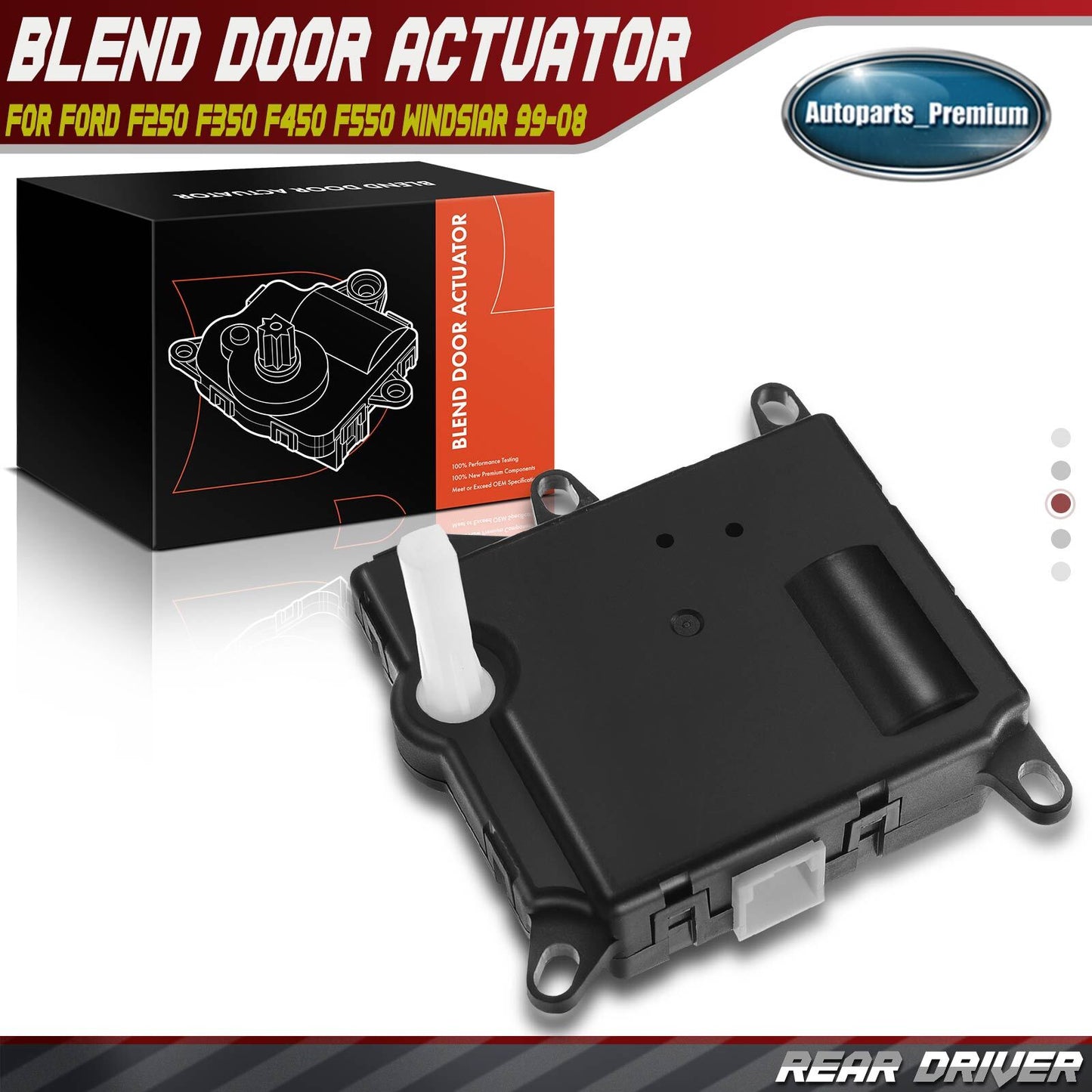 HVAC AC Heater Blend Door Actuator for Ford F250 F350 F450 F550 1999-2008 Main