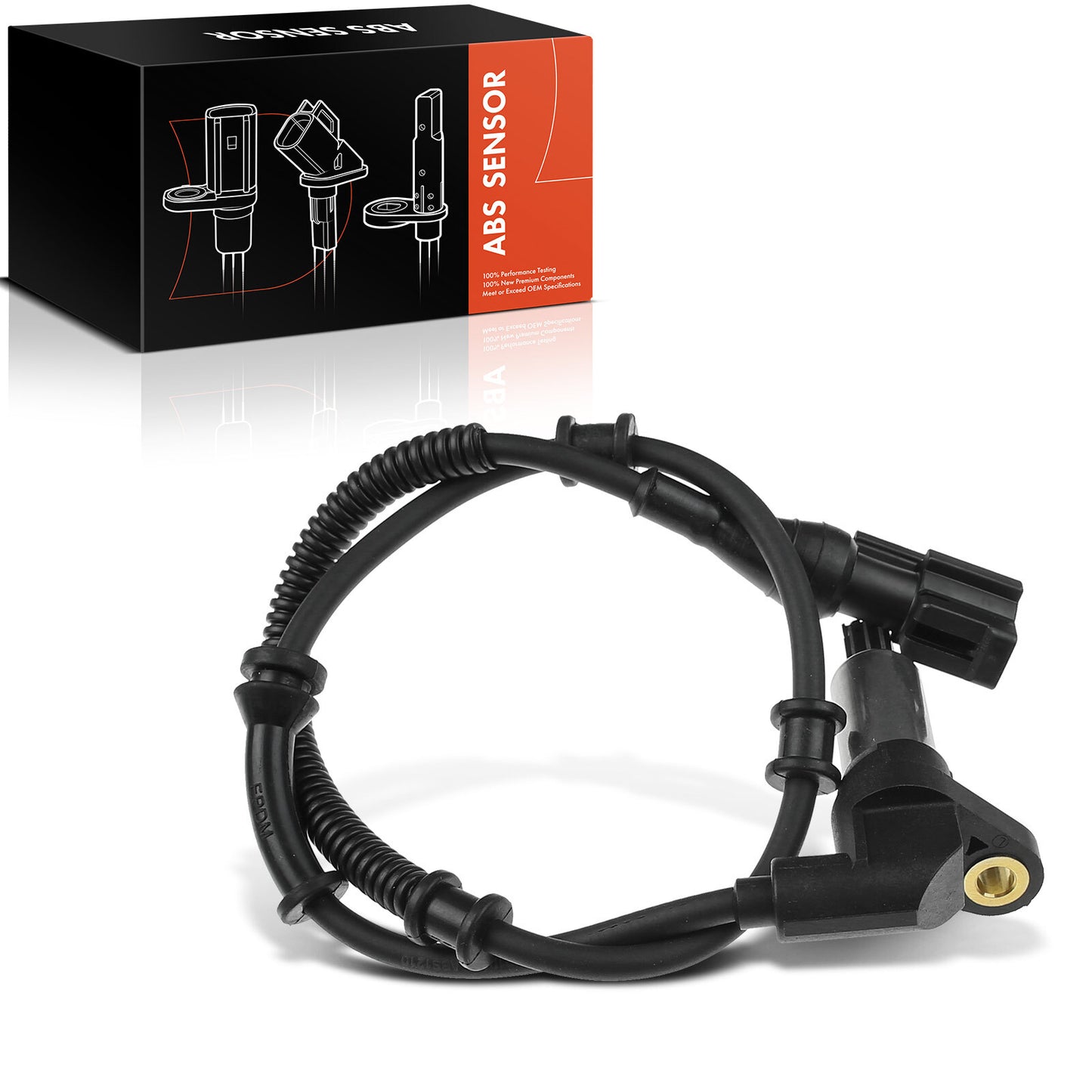 Front Left Side ABS Wheel Speed Sensor for Ford E-150 2003-2006 E-150 Club Wagon