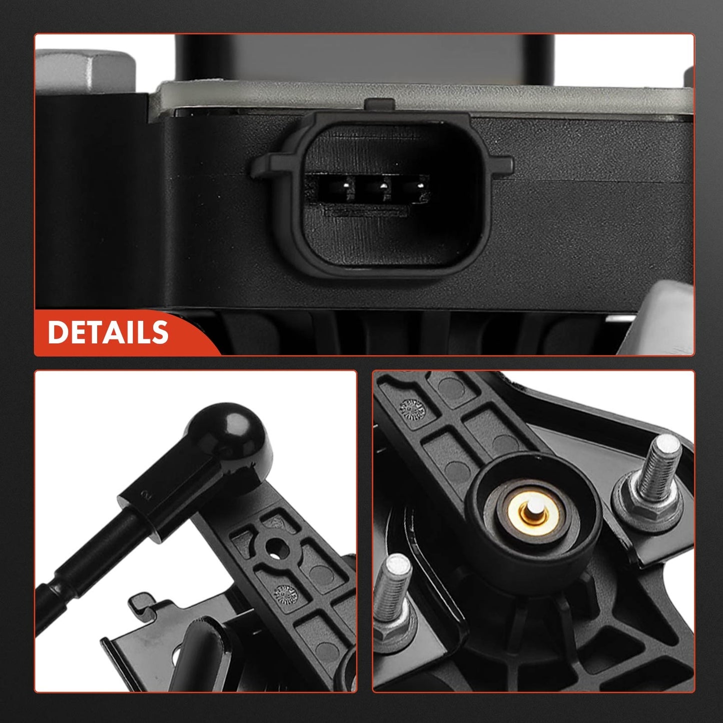 Left Driver Side Height Sensor for Ford Mustang 2015-2023 2-Door 2.3L FR3Z3C097E
