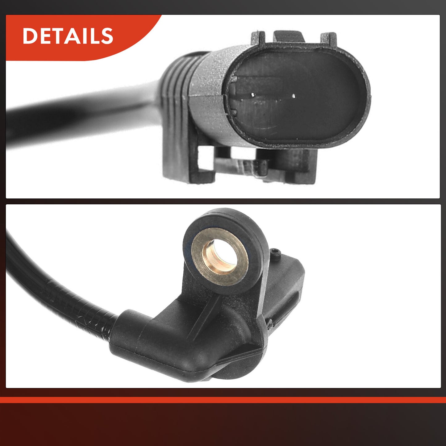 Front & Rear ABS Wheel Speed Sensor for Mercedes-Benz W163 ML350 ML500 2003-2005