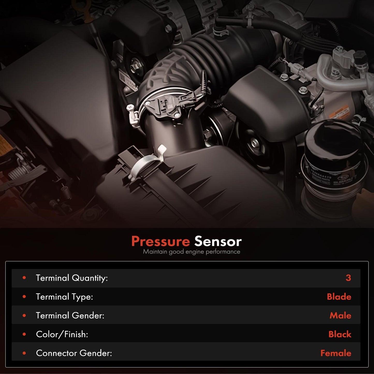 Engine Variable Valve Timing Oil Pressure Sensor for Ford Mustang 2012 2013 2dr