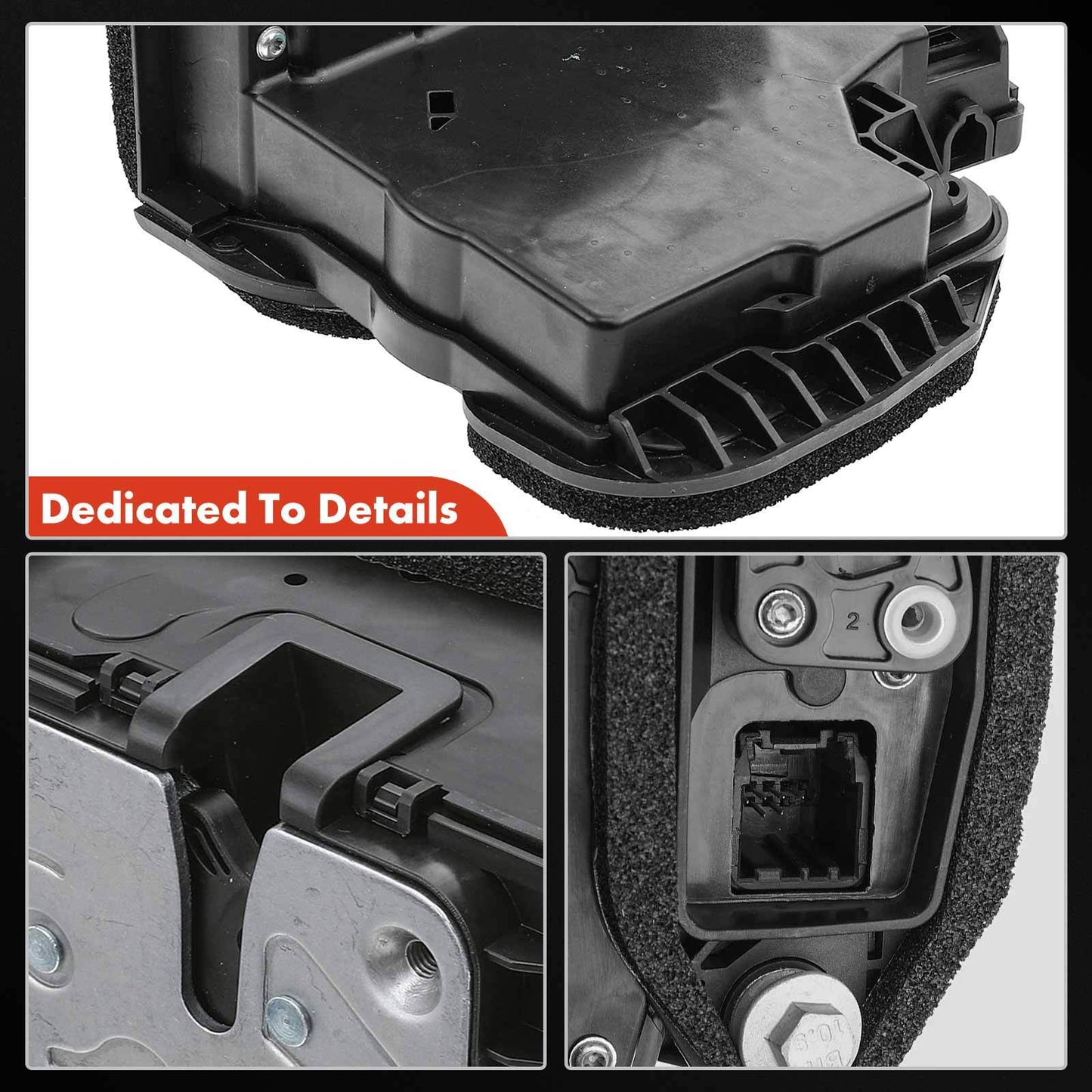 Rear Left Door Lock Actuator for Chevrolet Malibu 16-22 Suburban Tahoe Buick GMC