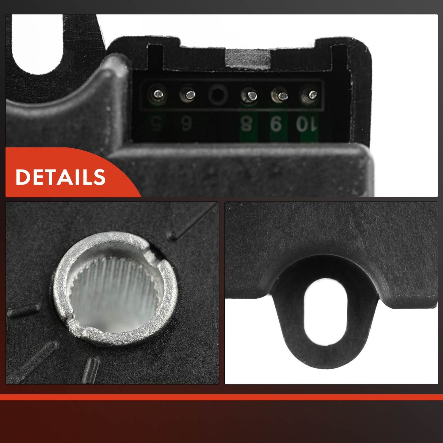 HVAC Heater Blend Door Actuator for Buick Enclave Chevrolet Traverse GMC Acadia