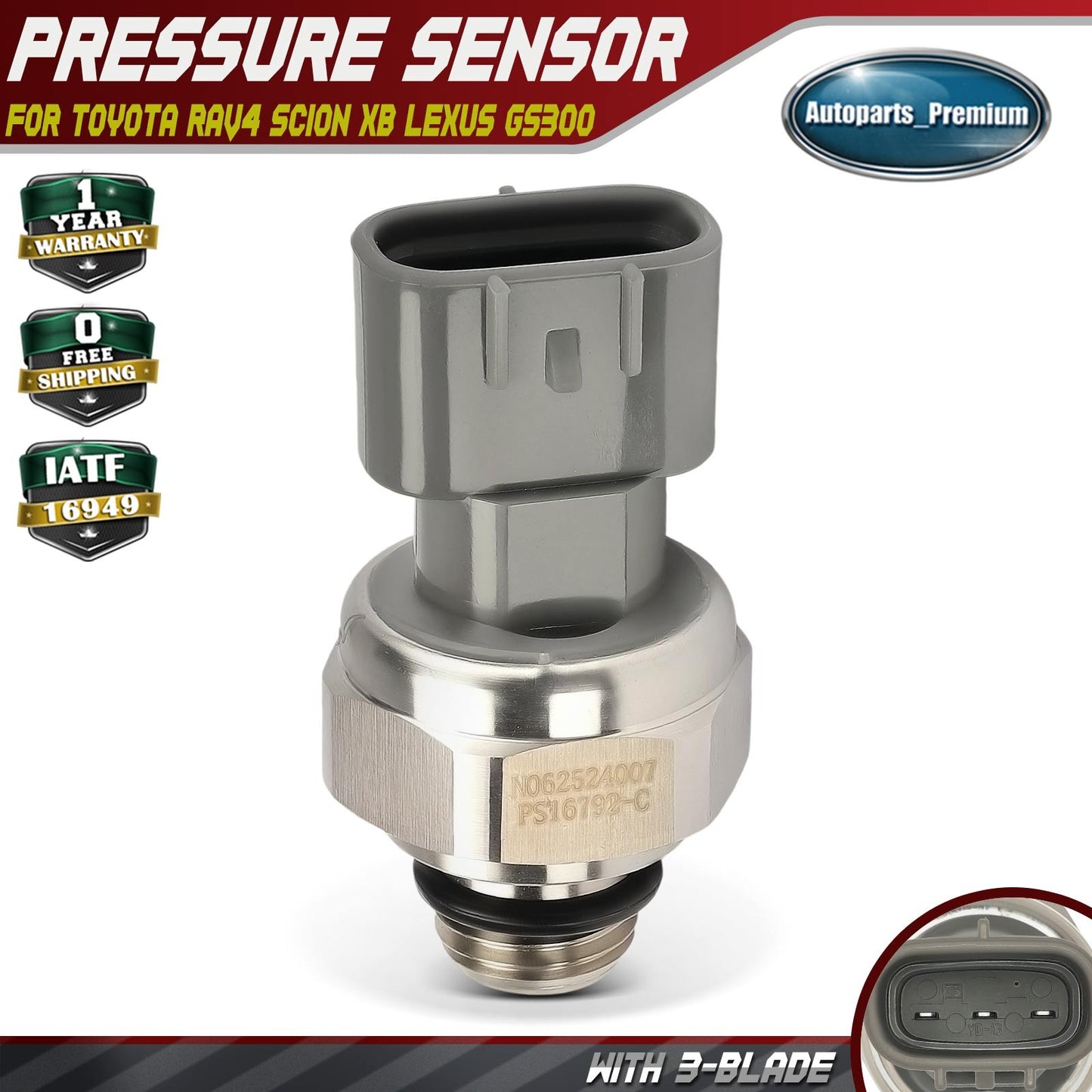 Power Steering Pressure Switch for Toyota RAV4 Scion xB Lexus GS300 GS430 IS300