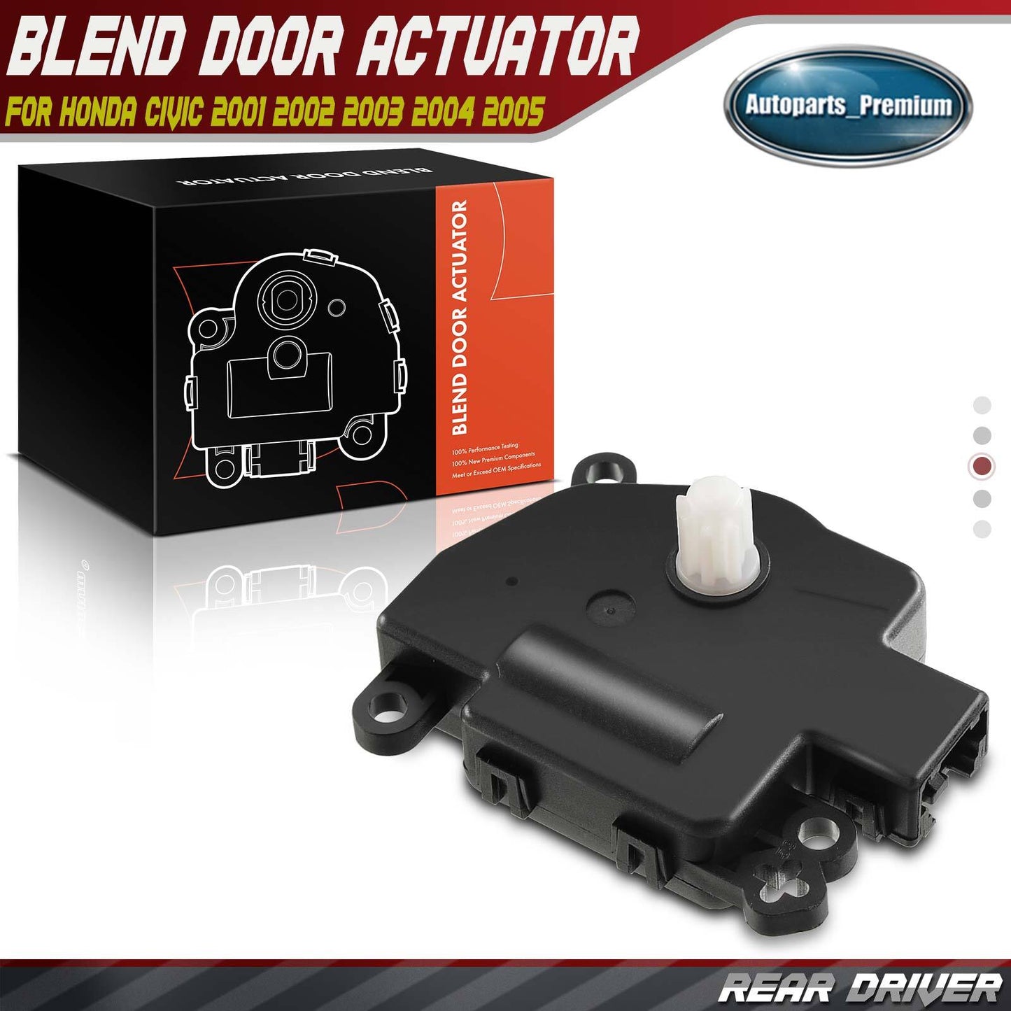 Mode Blend Door Actuator for Ford F-150 F-250 F350 Super Duty 15-18 Main 604-288