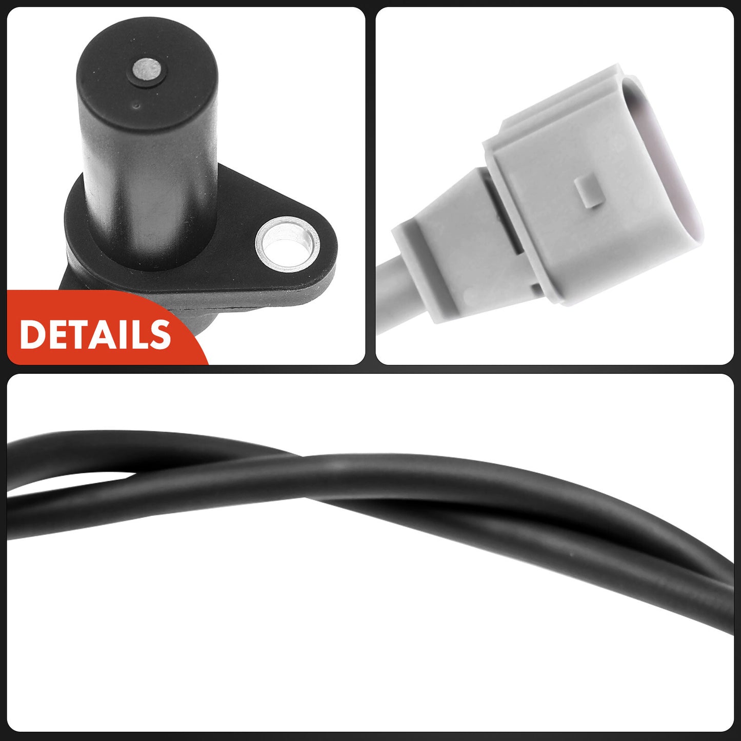 New Engine Crankshaft Position Sensor for Audi Q7 RS6 Volkswagen Touareg V8 4.2L