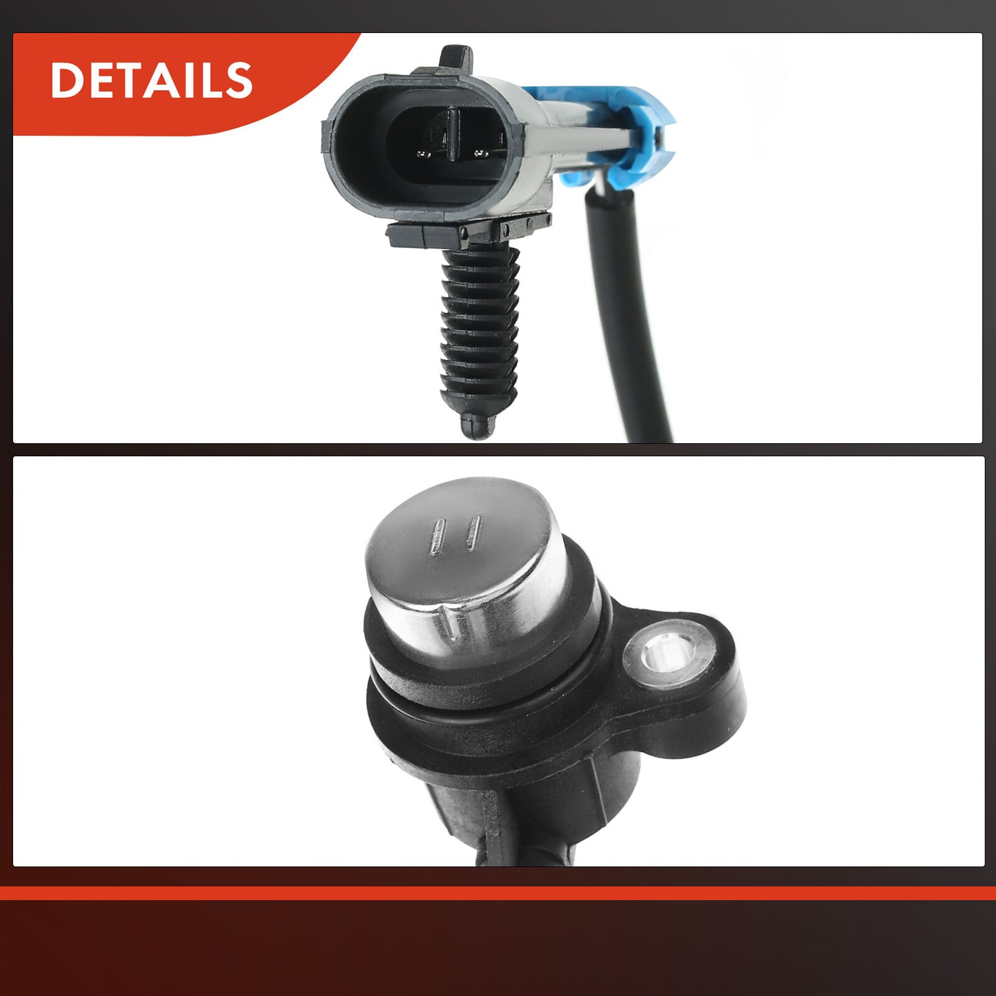 ABS Wheel Speed Sensor for Chevy Trailblazer GMC Envoy Saab 9-7x Rear LH or RH