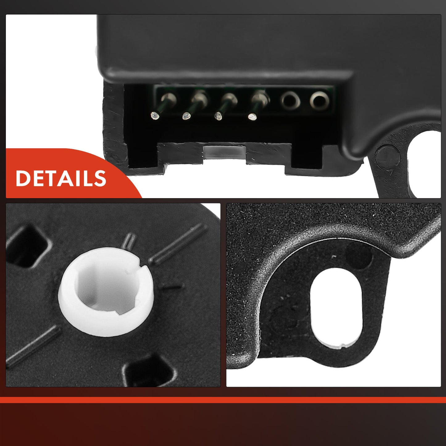 Air Vent Blend Door Lever Actuator for Buick Cadillac Chevrolet GMC Pontiac Mack