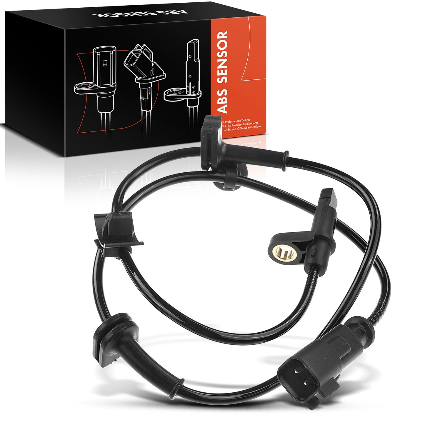 ABS Wheel Speed Sensor for Ford Fiesta 2014-2019 Front Driver or Passenger Side