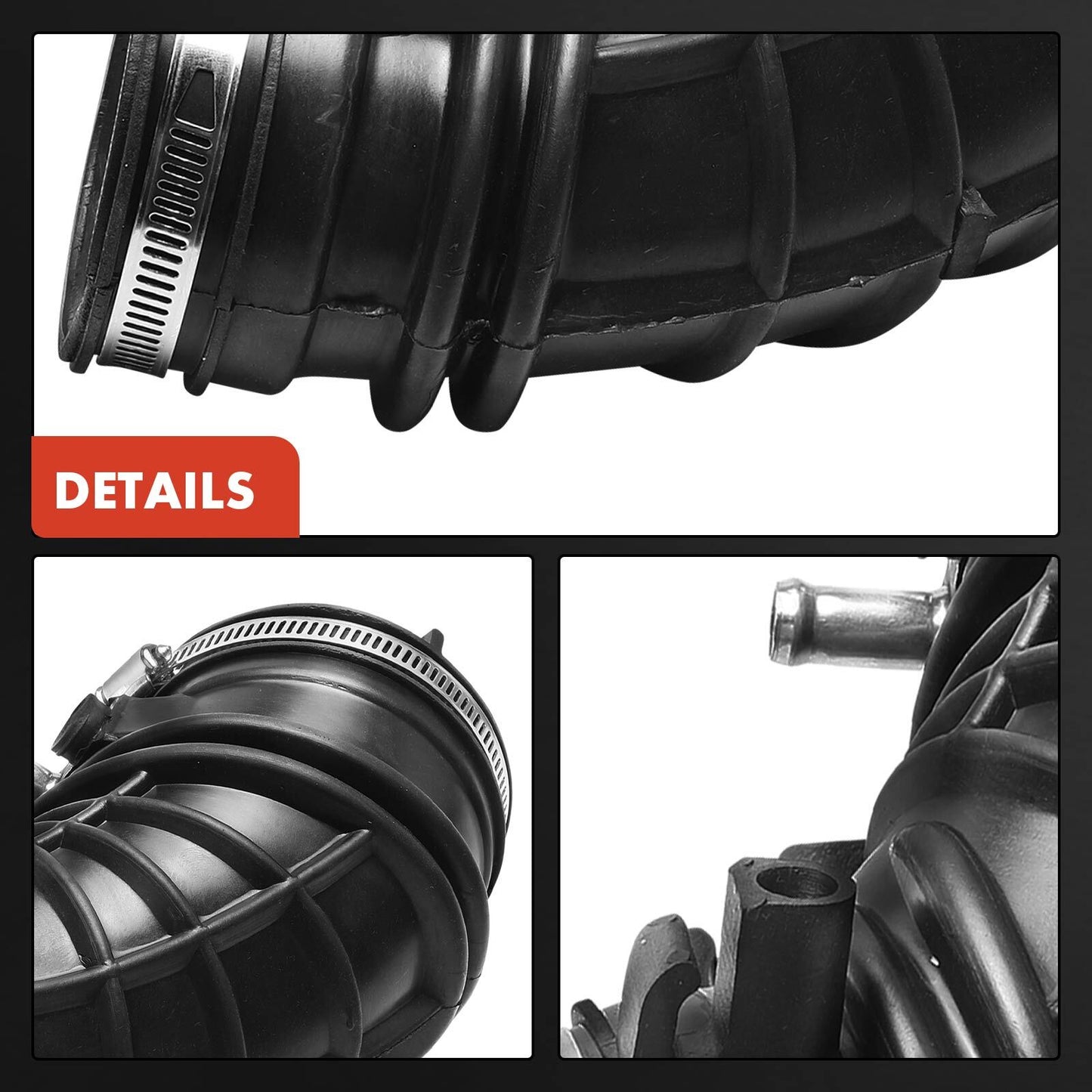 New Engine Air Intake Hose for Honda CR-V 2002 2003 2004 4Cycle 2.4L 17228PNEG00