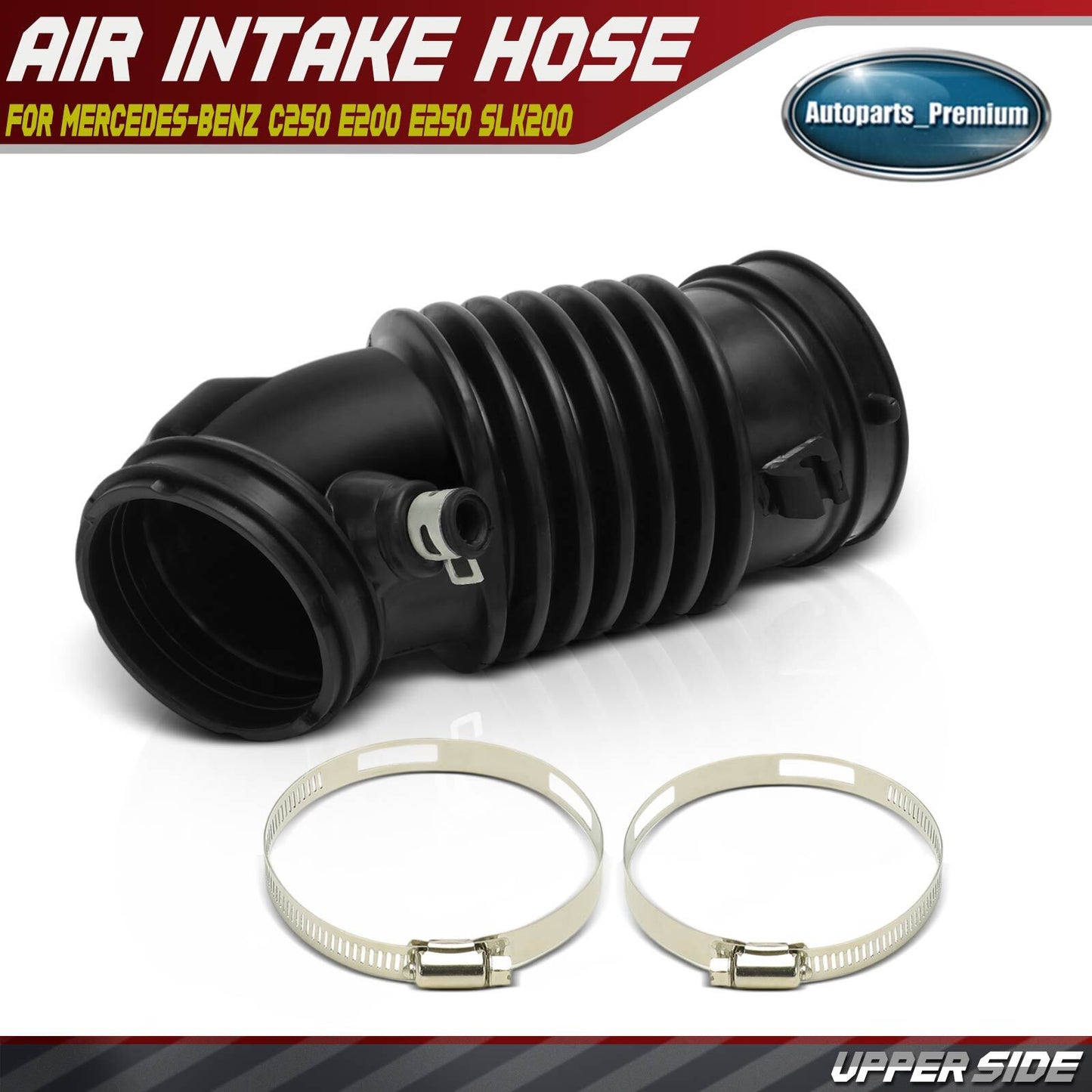 Upper Air Intake Hose for Honda Pilot 2016-2022 Odyssey 18-24 Ridgeline Acura