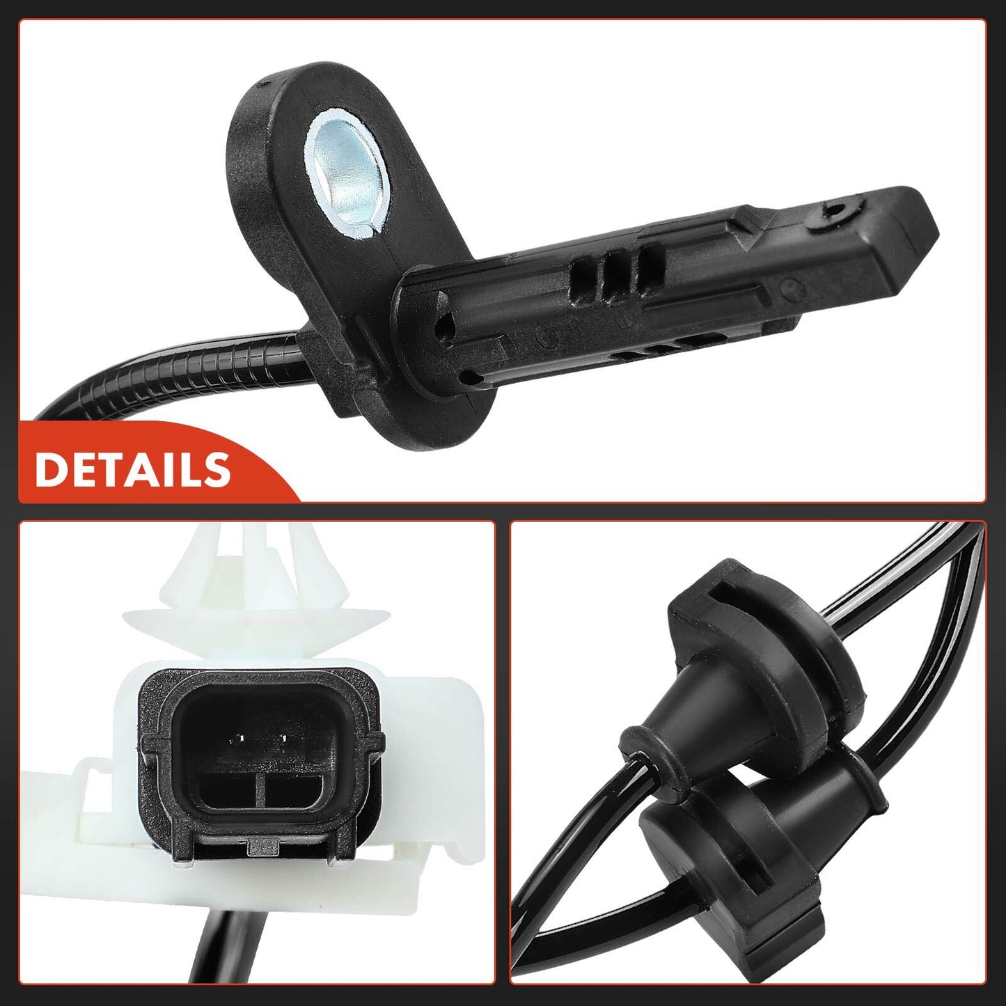 4x Front & Rear ABS Wheel Speed Sensor for Honda Pilot 16-22 Ridgeline Acura MDX