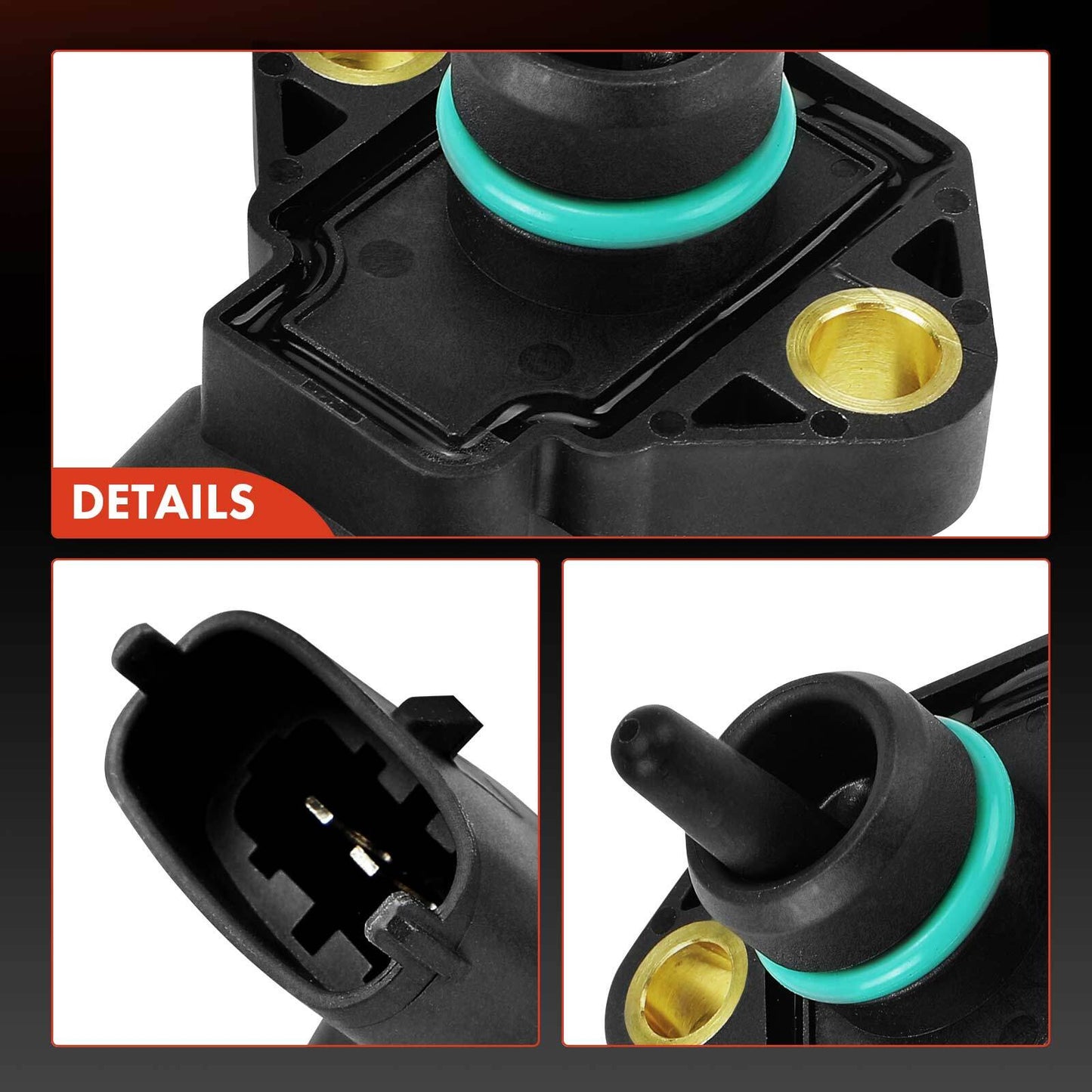 Manifold Pressure (MAP) Sensor for Land Rover Discovery Peugeot Boxer Bus Iveco
