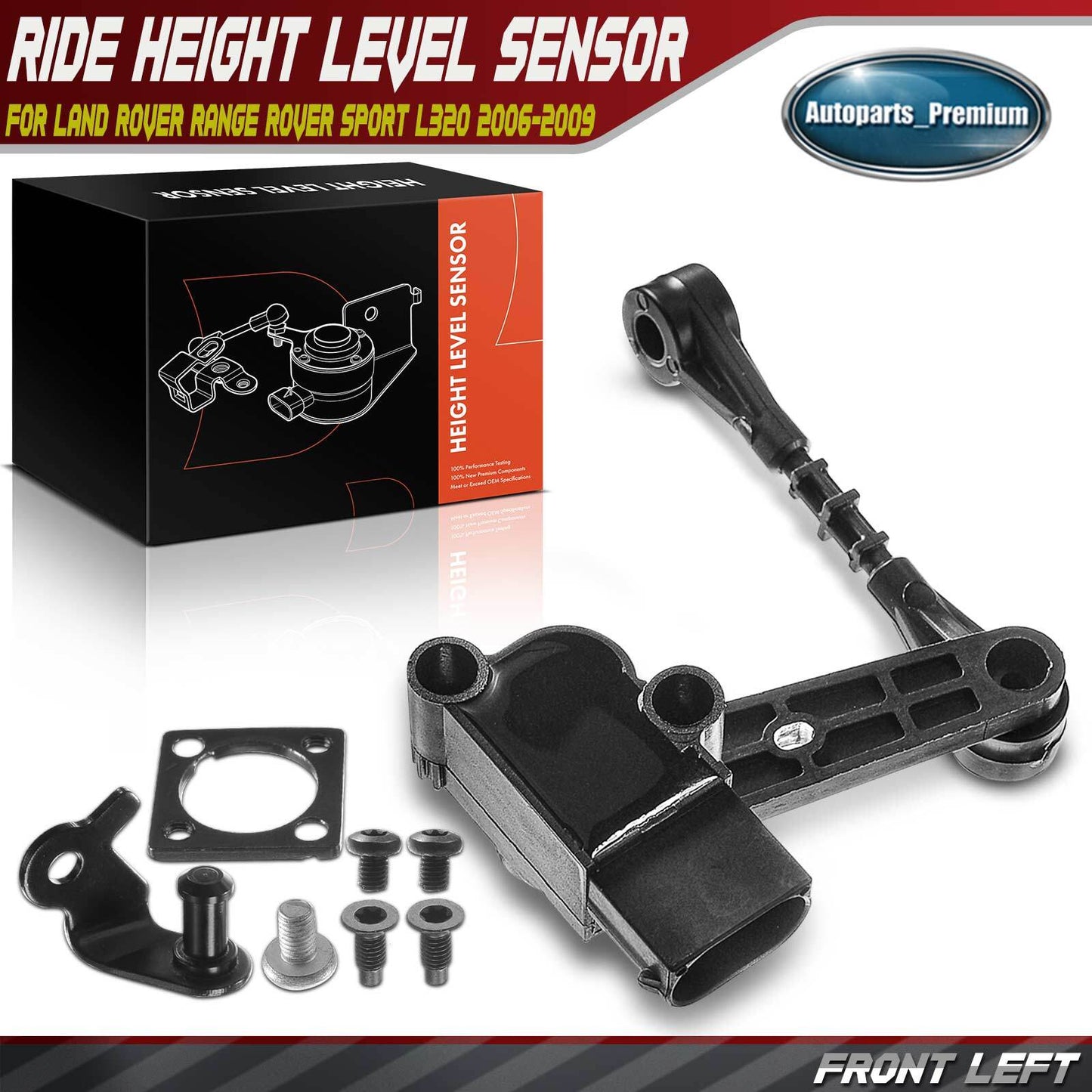 Height Level Sensor Front Left for Land Rover Range Rover Sport 2006-2009 3 Pins