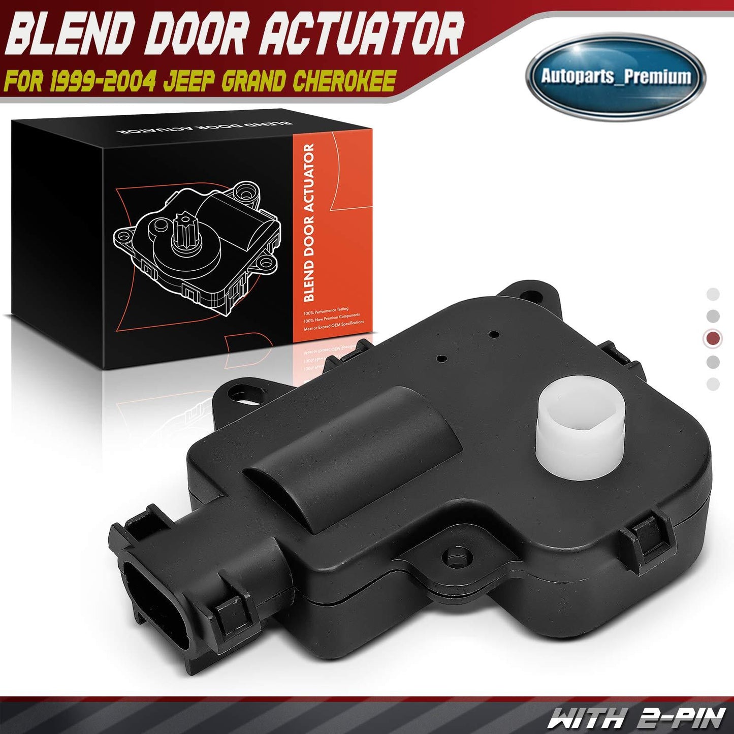 HVAC Heater A/C Blend Door Actuator for Jeep Grand Cherokee 1999-2004 5012710AA