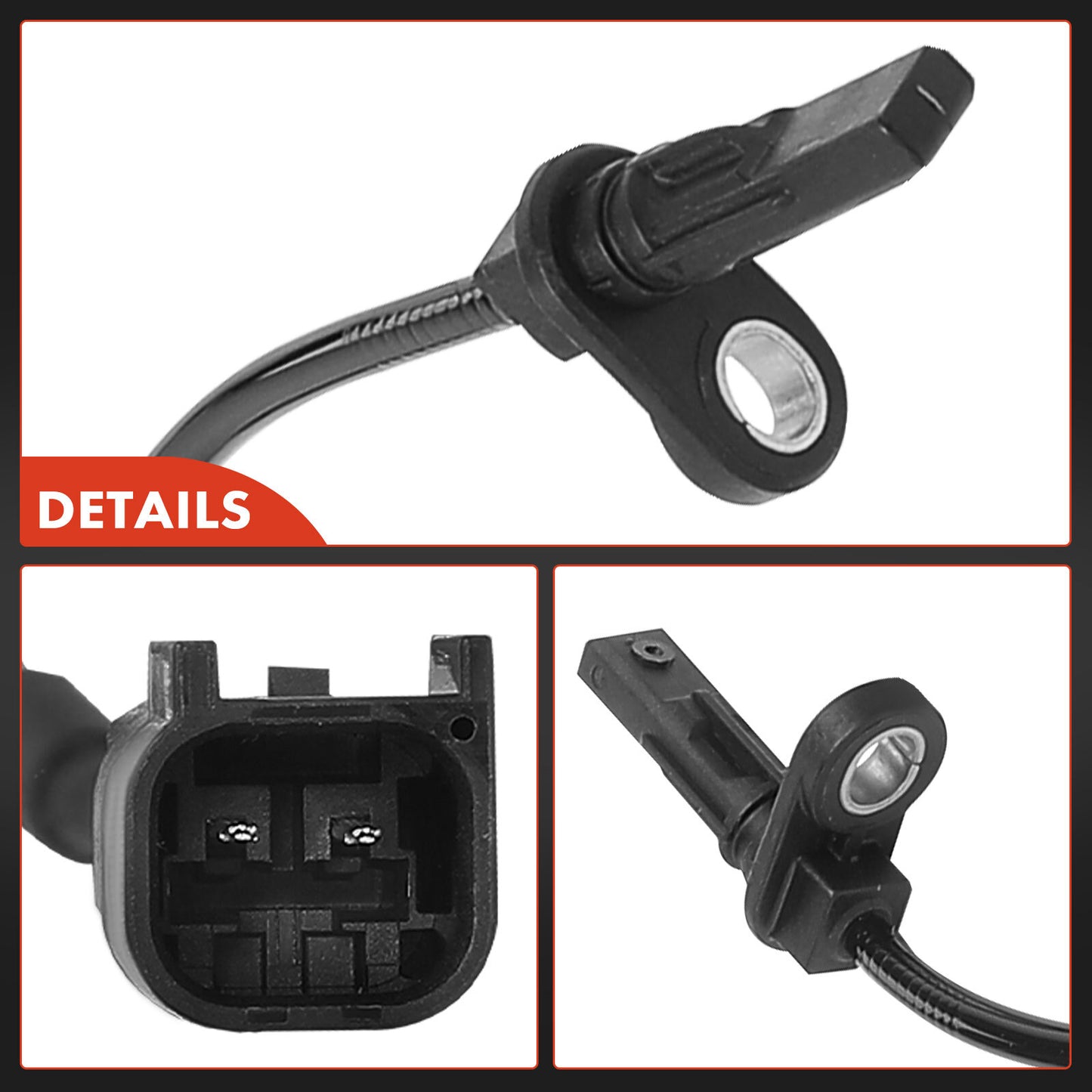 2pcs Front Side ABS Wheel Speed Sensor for Mazda CX-5 2017-2025 Sport Utility