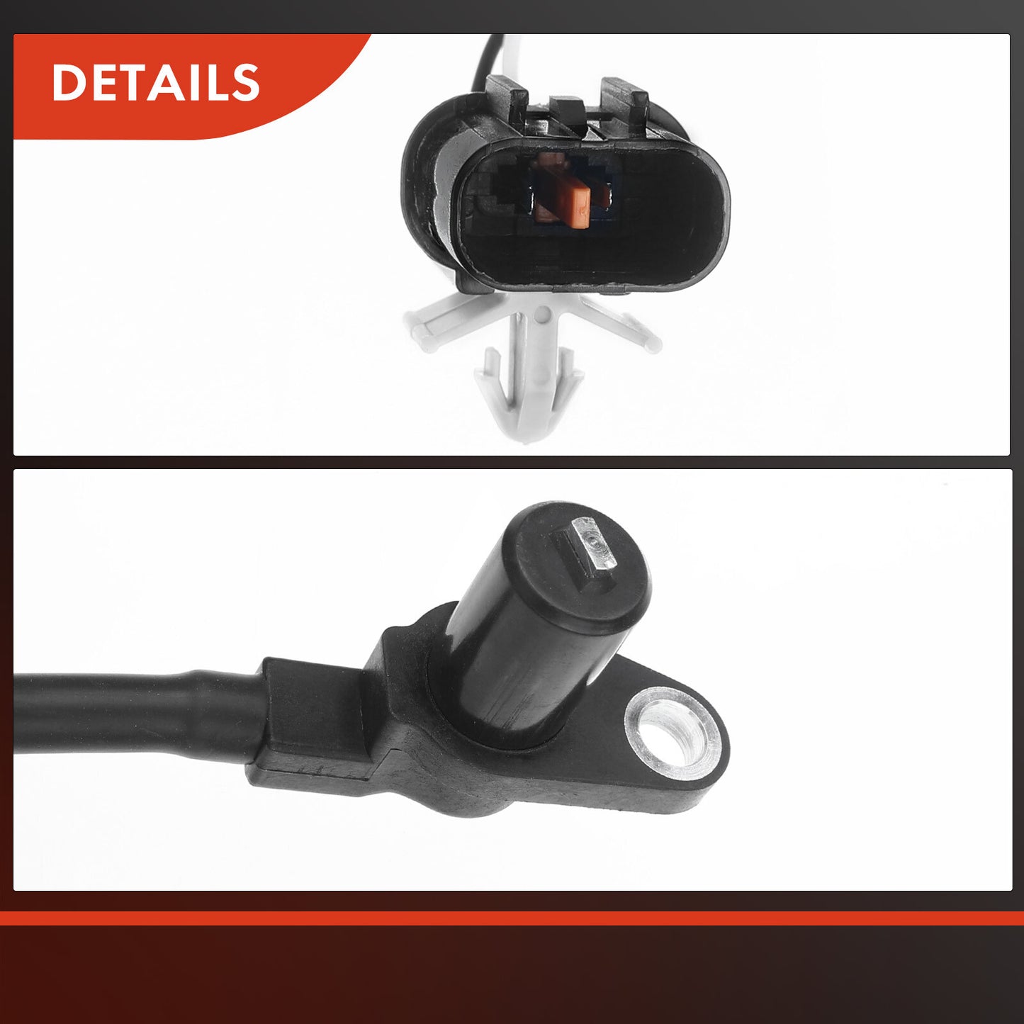4x Front & Rear ABS Wheel Speed Sensors for Mitsubishi Lancer 2003-2006 L4 2.0L