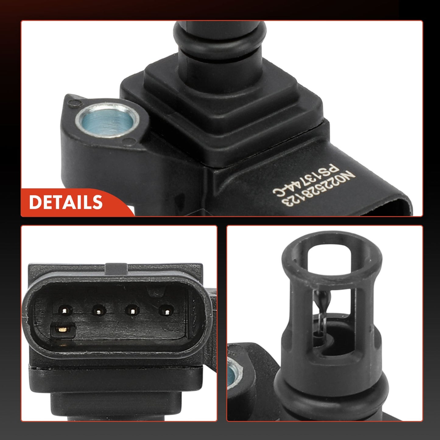 Pressure MAP Sensor for Buick Cascada Encore Cadillac CT6 Chevrolet Malibu GAS