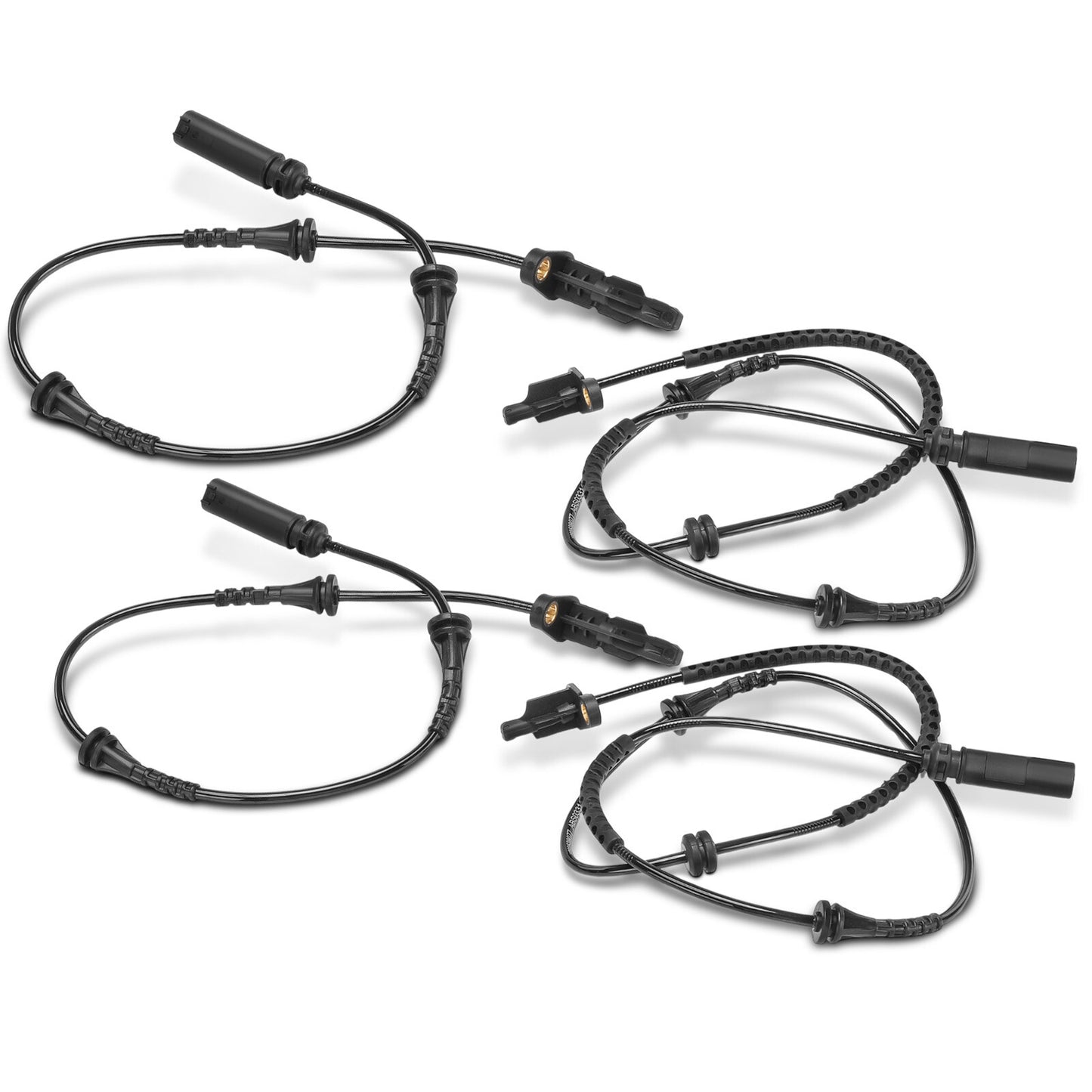 4Pcs Front & Rear ABS Wheel Speed Sensor for BMW 330i 2019-2020 M340i 2020-2022