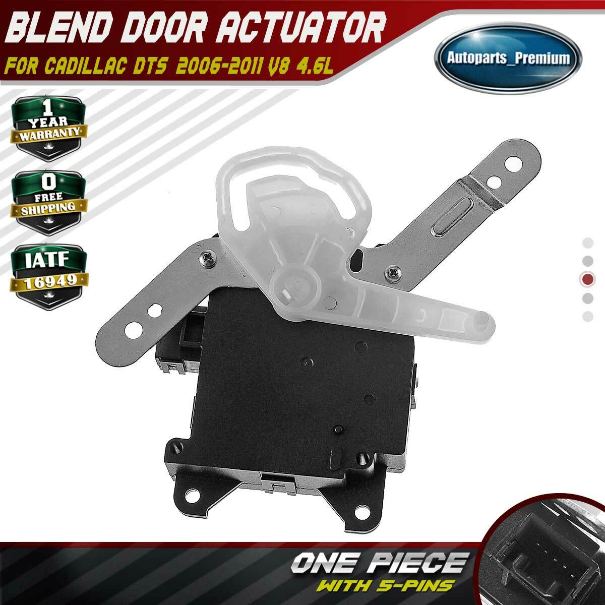 Premium Blend Door Actuator for Cadillac DTS Auxiliary Temperature 06-11 604-169