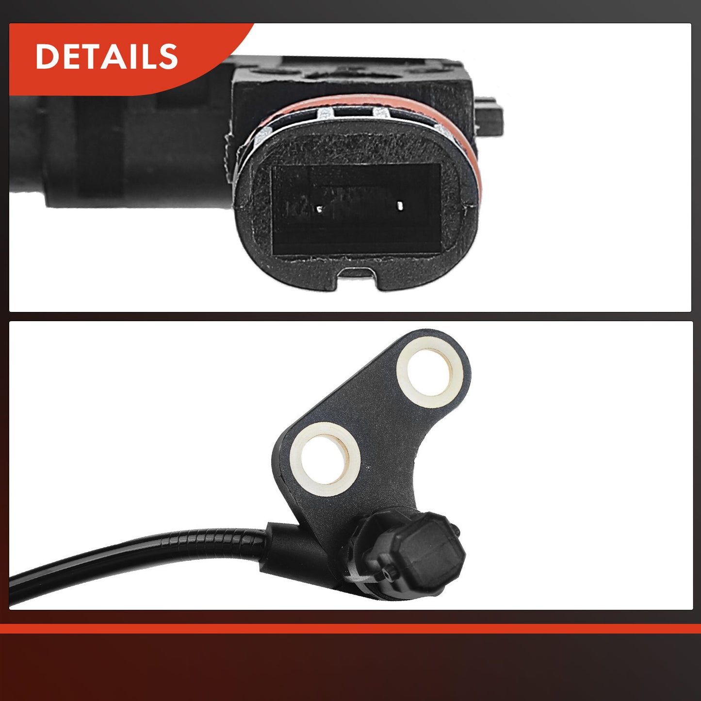 Front LH & RH ABS Wheel Speed Sensor for Mercedes-Benz SLK200 Chrysler Crossfire