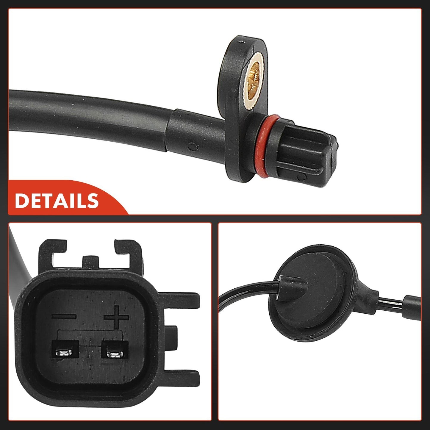 Rear Left ABS Wheel Speed Sensor for Mitsubishi Outlander 17-20 Eclipse Crosst
