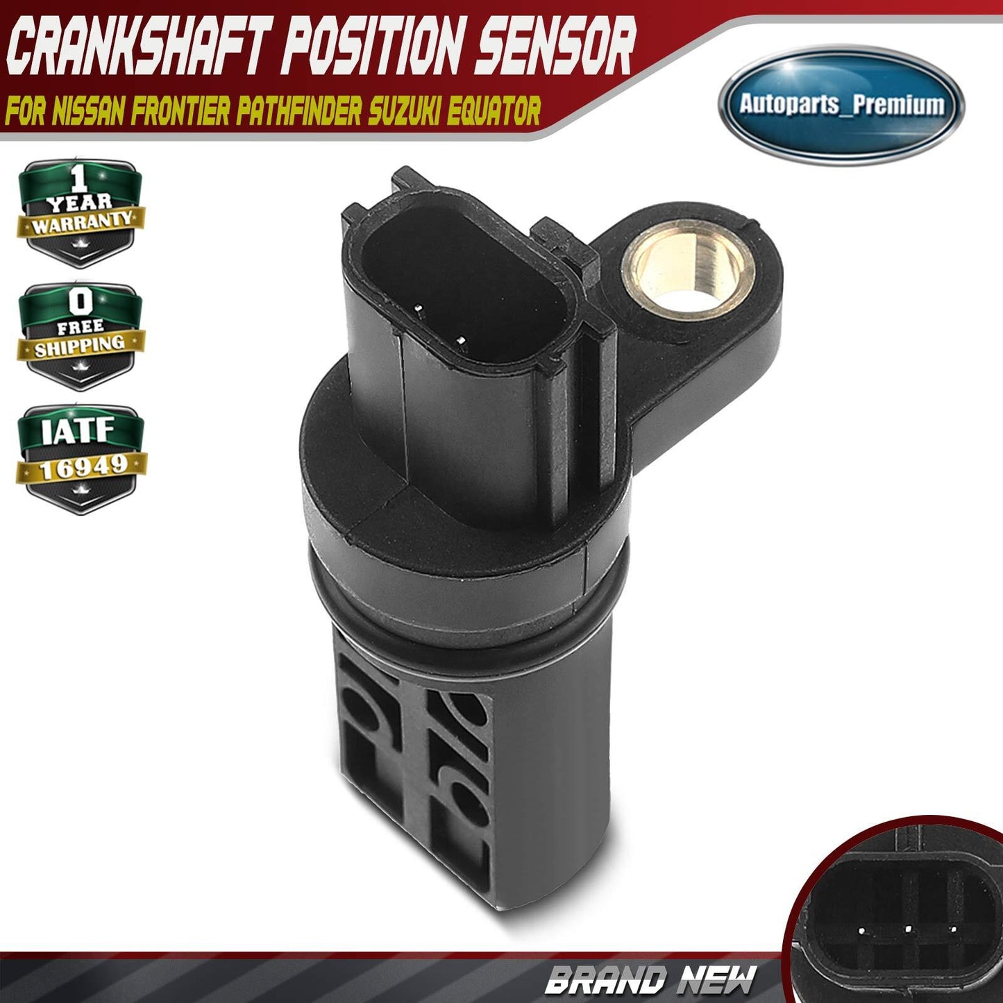 Engine Crankshaft Position Sensor for Nissan Frontier Pathfinder Xterra Equator